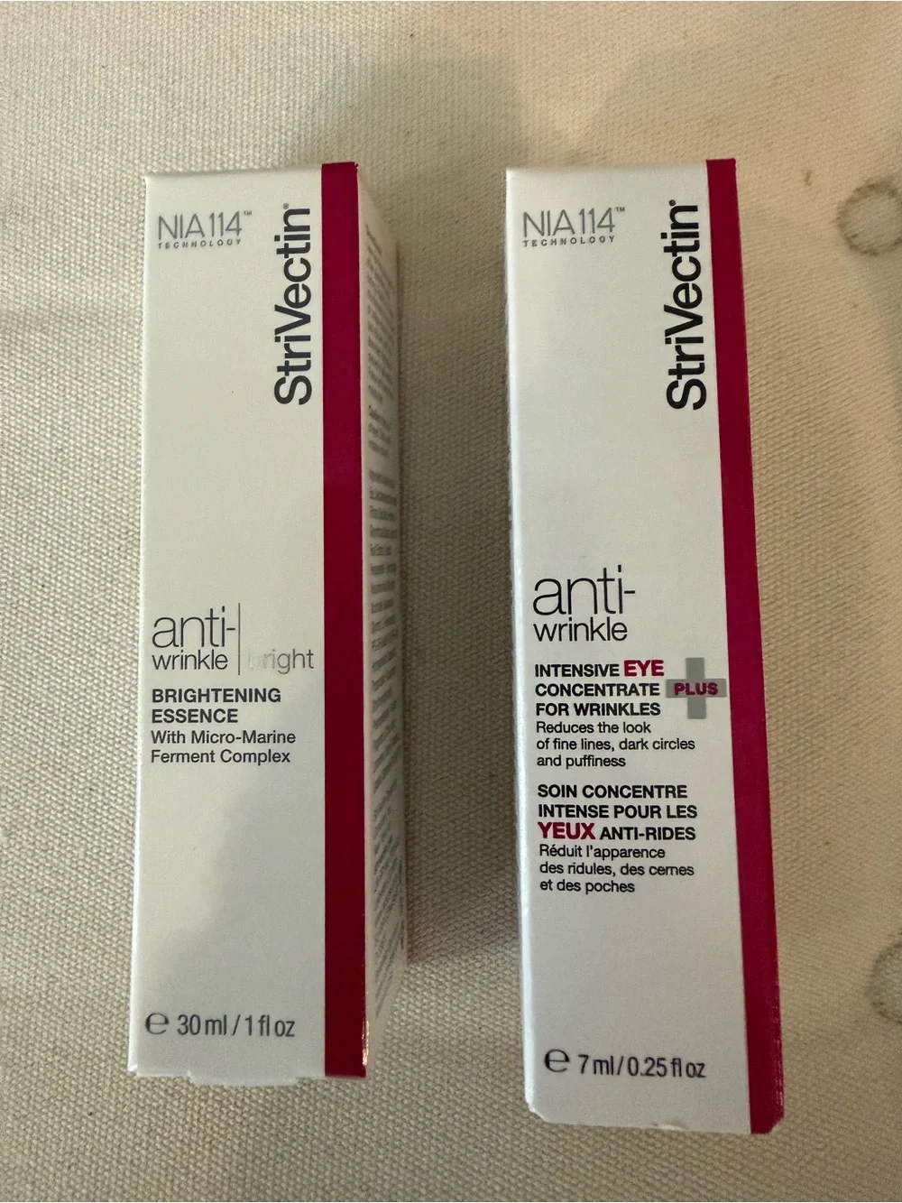 StriVectin Bundle of Multi-Action Brightening & Anti-Wrinkle Skincare Set, New